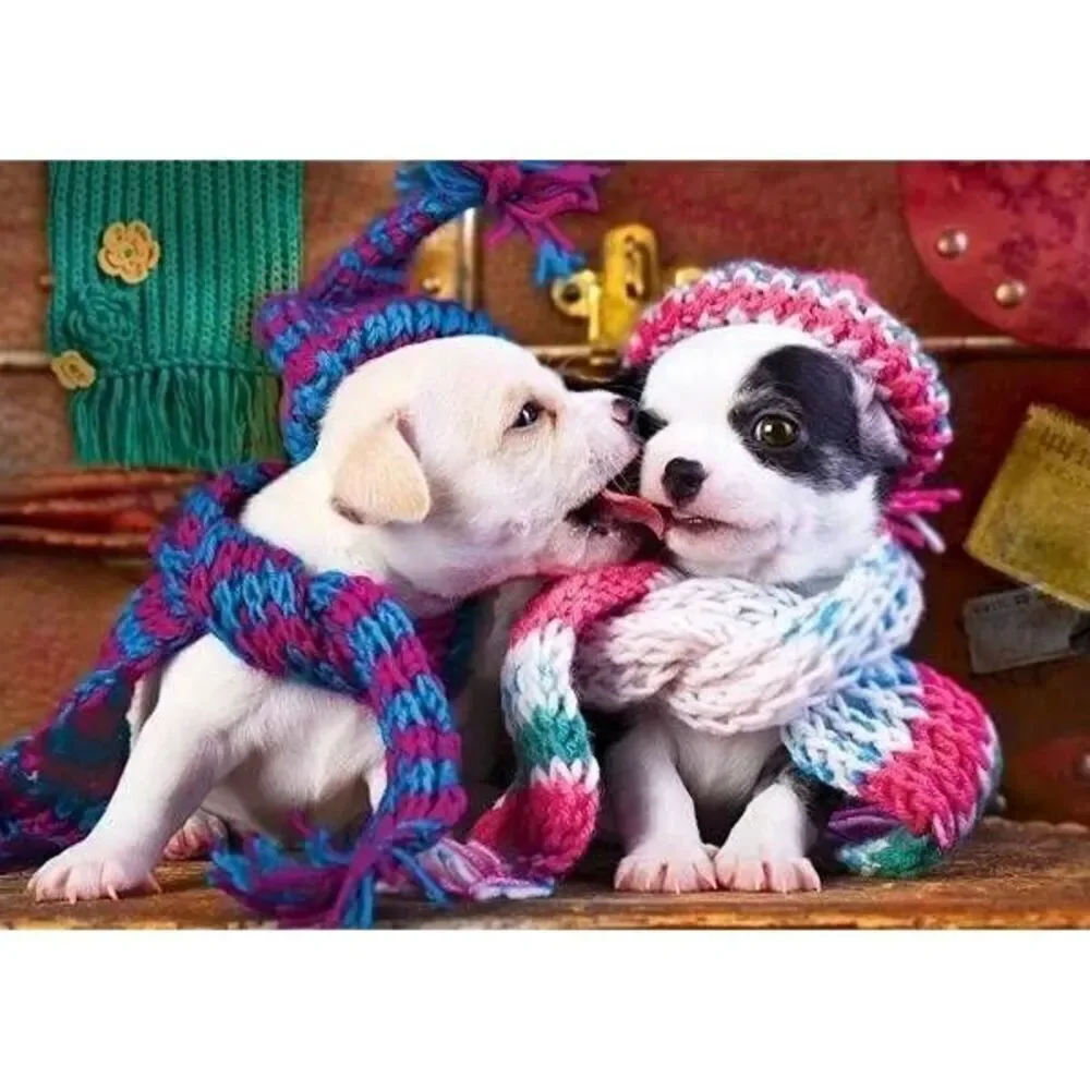 Buffalo Games Adorable Animals Best Friends 300 pc Jigsaw Puzzle